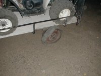 The spare lasted about ten miles