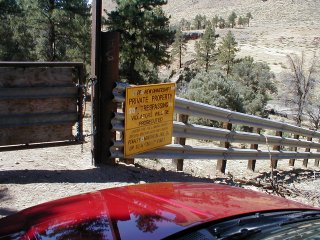 Road closed! No dip for you!