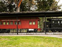 National Park Service  A similar locomotive at Mammoth Cave. Courtesy National Park Service