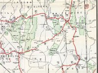 1939 State f Nevada road map  The official 1939 State of Nevada Road map now shows the eastern and western Nevada portions of the Midland Trail degraded to dirt roads.