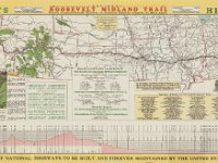 23  1925 Roosevelt Midland Trail Association map
