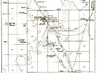 MostExcellentMap 1969  Greta map drawn, I think, in 1969, before Rawhide was turned into a big hole.