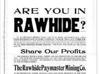 bottom  Typical promotional ad of the day. Lifted from The Mining Investor, Volumes 50-51