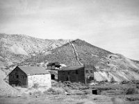 default (13)  Henchey, Paul L. Abandoned Stone Fail and Boarding Housestore, Rawhide, Nevada, SV-172. UC Davis Library, Archives and Special Collections, 17 Oct. 1950. digital.ucdavis.edu