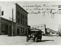 Rhyolite UNLV01 see description  Photograph of buildings, Rhyolite (Nev.), early 1900s, Charles Thomas-Perry Collection, courtesy UNLV