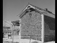 Rothstein, Arthur, photographer. Bottle House Rhyolite, Nevada. Mar. March 1940 Library of Congress 05