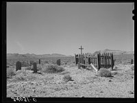 Rothstein, Arthur, photographer. Cem. Rhyolite, Nevada. Mar. March 1940 Library of Congress 02