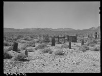 Rothstein, Arthur, photographer. cem. Rhyolite, Nevada. Mar. March 1940 Library of Congress 04