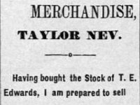 14  Some ads from the Taylor newspaper